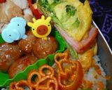 オムレツ ⇒ ハムレツ? (笑ッ♡作り方6写真