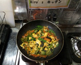 さやえんどうとピーマンの卵炒め作り方4写真