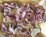 彩り牛肉の和風しぐれ炒め作り方1写真