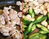 醤爆鶏丁（台湾風、鶏ときゅうりの炒め物）作り方2写真