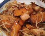 さつまいもと鶏むね肉の甘酢炒め作り方8写真