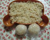 クマ型弁当deひょっこりワンワン作り方3写真