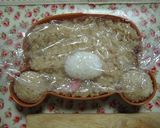 クマ型弁当deひょっこりワンワン作り方6写真