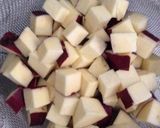 簡単！！抹茶とさつまいもの蒸しパン！！作り方1写真