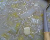 白菜と春雨の豆乳スープ作り方3写真