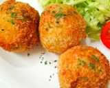 簡単！チーズ入り！かぼちゃコロッケ♥作り方10写真