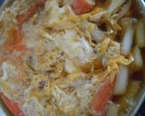 新玉葱とカニカマの玉子丼ぶり作り方11写真