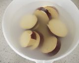ドレッシングで✿薩摩芋とがんもの煮物作り方1写真