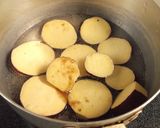 ドレッシングで✿薩摩芋とがんもの煮物作り方4写真