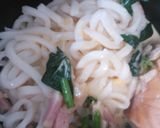 簡単♡カルボナーラうどん作り方6写真