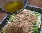 祝☆話題入り混ぜるだけ♪簡単水菜サラダ作り方5写真