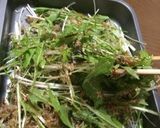 祝☆話題入り混ぜるだけ♪簡単水菜サラダ作り方7写真