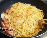 中華鍋ひとつで簡単おいしいナポリタン作り方5写真