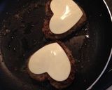 ハートのチーズハンバーグ ♡作り方7写真