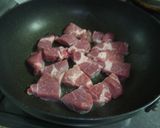 うちの夕飯　汁だく豚じゃが作り方1写真
