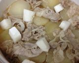 お餅入り(._.)豚大根煮作り方7写真