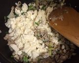 簡単ヘルシー煎りたま豆腐丼作り方4写真