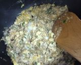簡単ヘルシー煎りたま豆腐丼作り方5写真