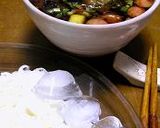 夏バテに、夏野菜のキンピラ入り素麺のつゆ作り方7写真