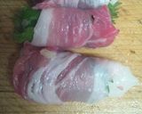 お餅の豚と大葉巻きおろし作り方3写真