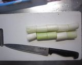マグロのほほ肉ねぎ間串作り方2写真