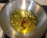 ほうれん草とベーコンのペペロンチーノ作り方6写真