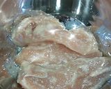 味噌と鶏むね肉だけ☆柔らか味噌漬け焼き作り方6写真
