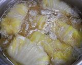 鶏胸肉ミンチの白菜ロール作り方7写真