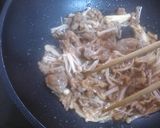 豚肉とえのきのごま炒め作り方4写真