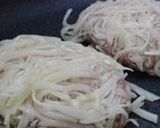 フリルレースの可愛いハンバーグ✿作り方2写真