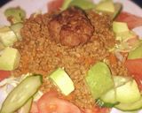 キーマカレーでタコライス♪簡単うま〜い♪作り方3写真