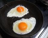 きのこのガーリックソテー玉子トマト乗っけ作り方6写真