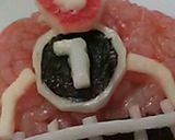 キャラ弁トッキュウジャー トッキュウ１号作り方7写真