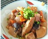 夕食★圧力鍋で簡単♪豚バラブロックの煮物作り方5写真