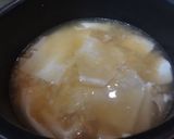 プチッと♫鶏ワンタン豆腐スープ♡作り方3写真