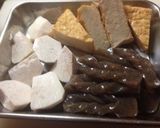 里芋 コンニャクの土佐煮 厚揚げ入り作り方1写真
