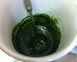 抹茶ラテ作り方2写真