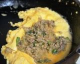 中華風餃子オムレツ作り方3写真