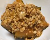 ☆簡単・節約☆かぼちゃの鳥そぼろ煮☆作り方8写真