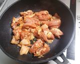 簡単～むね肉で鶏キムチ作り方2写真