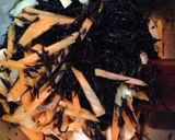お弁当にも コーンとひじきの煮物作り方2写真