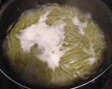 とろろ冷たい抹茶蕎麦作り方1写真