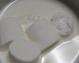 材料2つで簡単☆ふんわりマシュマロムース作り方1写真