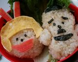 NHK★フックブックロー★キャラ弁★作り方3写真