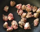 デミグラスソースの素で肉煮込み作り方4写真