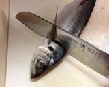 アジフライ用 きれいなあじの開き方作り方2写真