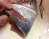 アジフライ用 きれいなあじの開き方作り方9写真