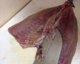アジフライ用 きれいなあじの開き方作り方10写真