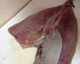アジフライ用 きれいなあじの開き方作り方10写真