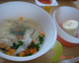 本日の離乳食・後期作り方1写真